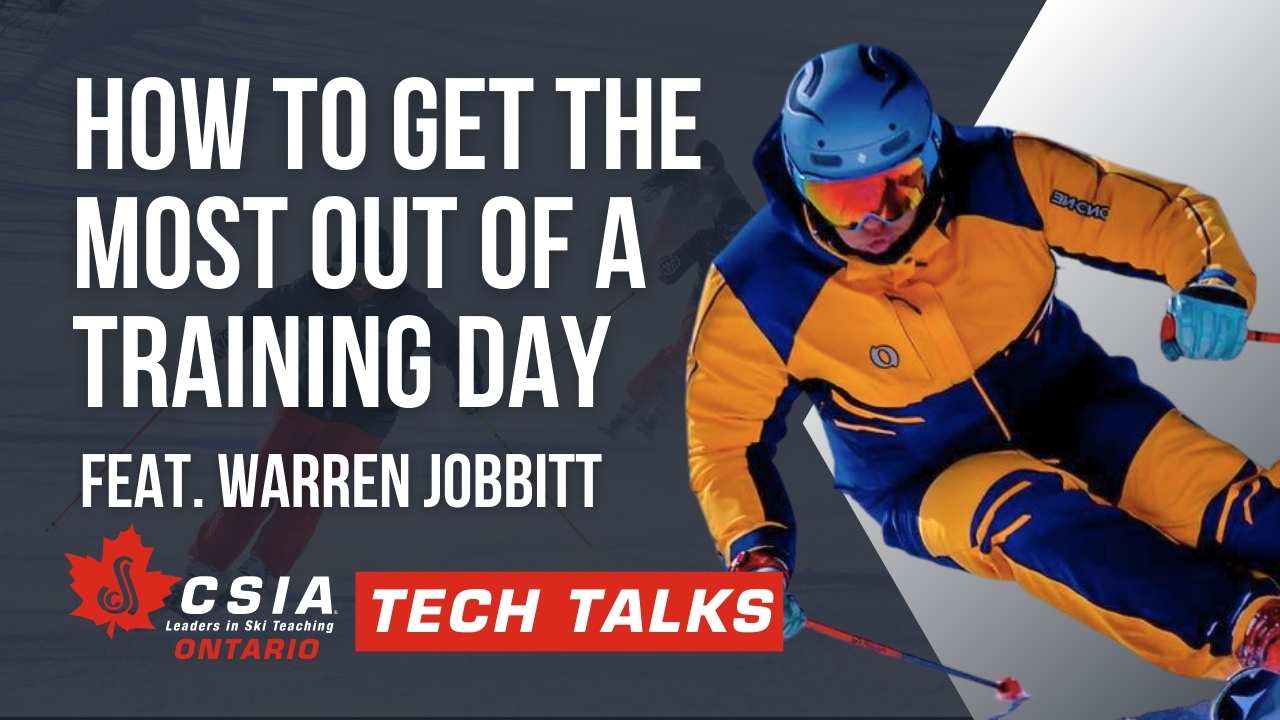 How to Get the Most Out of a Training Day Feat. Warren Jobbitt with Host AJ Leeming - CSIA Ontario Tech Talks